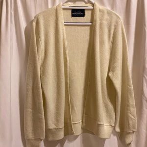 Cream colored cardigan